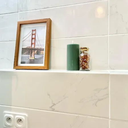 Apartmán L'escale Express-2min Centre, 6min Aeroport *